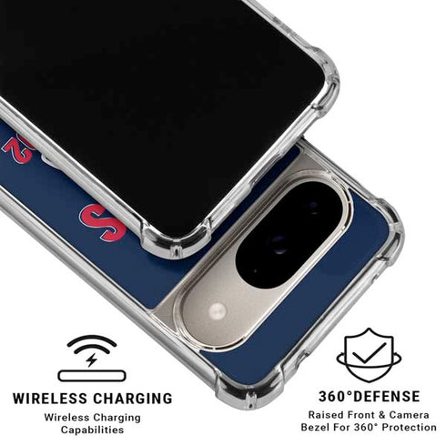 NFL Houston Texans Helmet Google Pixel 10 Clear Case